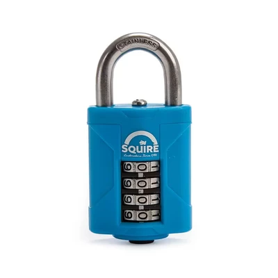 Image of Squire CP40S Heavy Duty Rustproof Marine Combi Padlock 38mm HSQCP40S