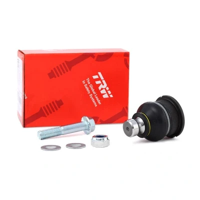 Image of 401604793R, 6040096057 Ball joint TRW JBJ721 Front Axle Left, Right, Lower, with accessories 18mm 55mm RENAULT: SCENIC 2, Clio 4