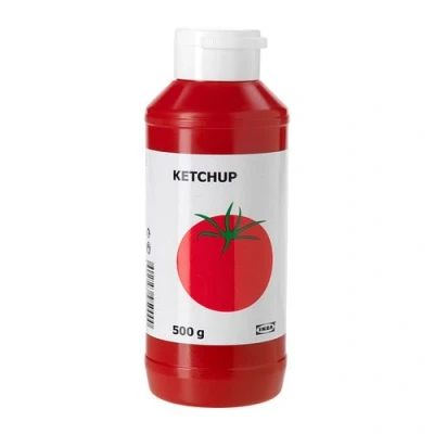 Image of Ikea Ketchup, Sweet Tomato Sauce, Ideal for Hot Dogs &amp; BBQs, Squeezy Bottle 500g