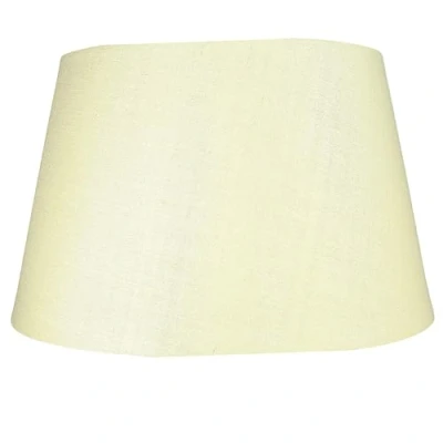 Image of Large Cotton Drum Shade Lampshade Pendant Light (Cream)