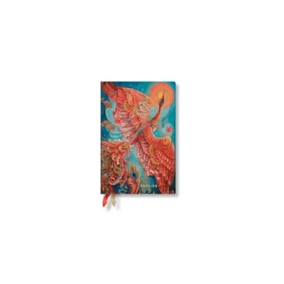 Image of Paperblanks 18 Month Diaries 2023 2024 Firebird Horizontal Mini (95 x 140 mm)