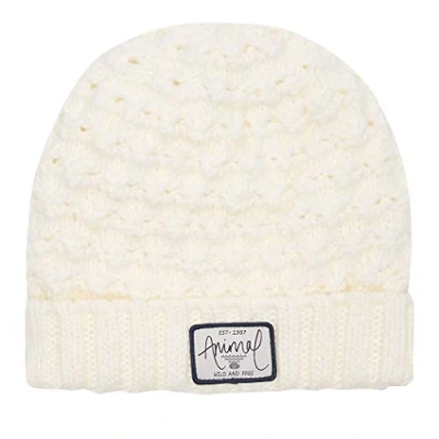 Image of Animal Women&#039;s Cream Beanie Hat Harriet