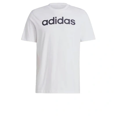 Image of adidas Sportswear Print Tshirt, Men&#039;s, Size: Large, White /black