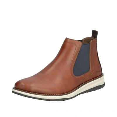 Image of Rieker Men&#039;s 14752 Chelsea Boot, Brown, 11 UK