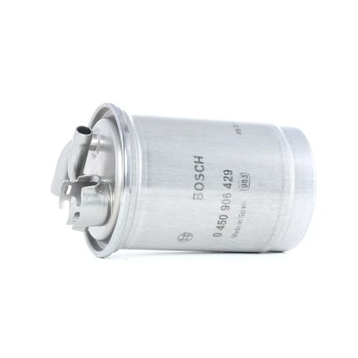 Image of 8E0127435 Fuel Filter BOSCH 0 450 906 429 In Line 10mm AUDI: A6 C6 Avant, A4 B7 Saloon, Avant