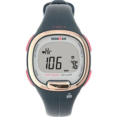 Image of Timex Ironman Women&#039;s 33mm Digital Watch with Activity Tracking &amp; Heart Rate TW5M48200