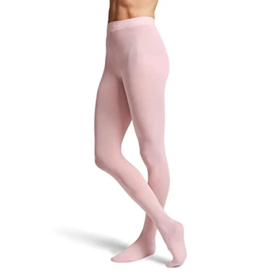 Image of Bloch T0981G Childs Light Pink Contoursoft Footed Tights X Small