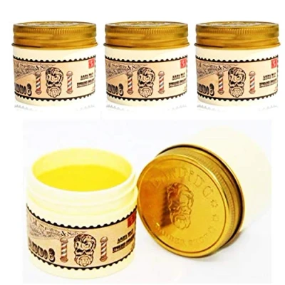 Image of Bandido Hair Styling Aqua Wax No.8 Yellow 125 ml Shine Look Extreme Strong Hold Men