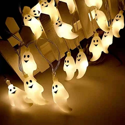 Image of DingYongliang Halloween Party Ghost, Ghost Decorations 3m20 LED for Outdoor Indoor