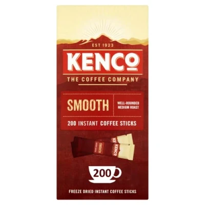 Image of Kenco Smooth Instant Stick 200 x 1.8g Sachets