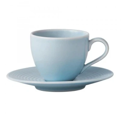 Image of Royal Doulton Gordon Ramsay Maze Blue Espresso Saucer