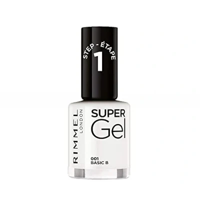 Image of Rimmel Long Lasting Gel Nail Polish 001 Basic B
