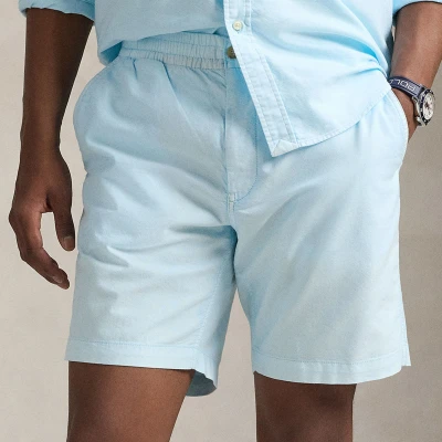 Image of POLO Ralph Lauren Prepster Mineraldyed Short Shorts, Men&#039;s, Size: XXL, Sky