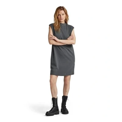 Image of G STAR RAW Women&#039;s Riveted Loose Sleeveless Dress , Grey (grey asphalt gd D24488 C756 G415), XL