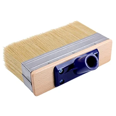 Image of ProDec 7 inch High Capacity Block Decking Brush, Deck Stain Brush Applicator for Fast Application of Woodstains, Oils, Paints, Stains, Coatings, Garden Oil