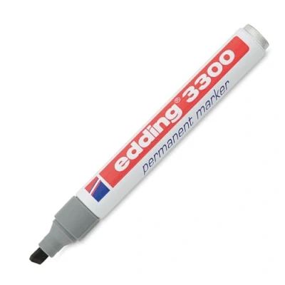 Image of Edding Permanent Marker refillable 1 5 mm Grey