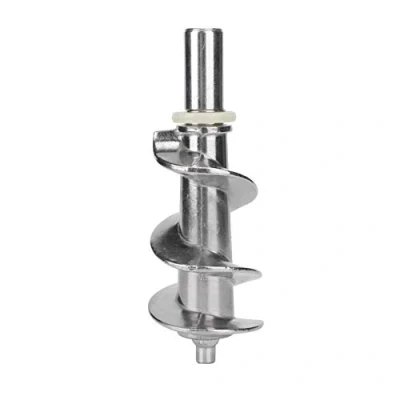 Image of Meat Grinder Parts, Stainless Steel Durable Mincer Screw, for Home Use Electric Kitchen Accessories