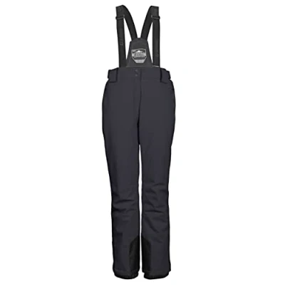 Image of Killtec KSW 288 WMN Ski PNTS 37800 000 Women&#039;s Trousers with Removable Straps, Edge Protection and Snow Guard Black 20
