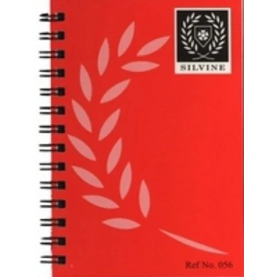 Image of Silvine Memo Book Twin Wire Notebook Pad 5x3 Lined 056 Pack of 36