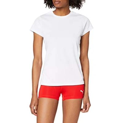 Image of PUMJV#Puma Women Cross the Line Short Tight W Leggings Puma Red, L
