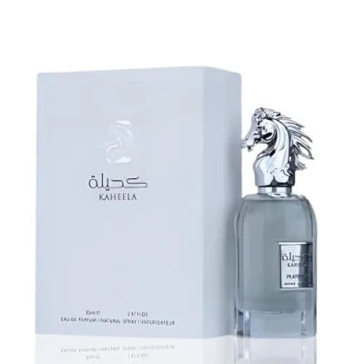 Image of KAHEELA PLATINUM Men&#039;s Eau de Parfum Fragrance for him 85ml PARIS CORNER PERFUMES