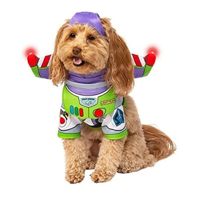 Image of Rubie&#039;s Disney Toy Story Pet Costume, Buzz Lightyear, Small