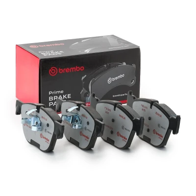 Image of 2475040, 34112413038, 34112413052, 34112413068, 34112475040 Brake pad set BREMBO P 06 049X prepared for wear indicator without accessories BMW: X5, X5