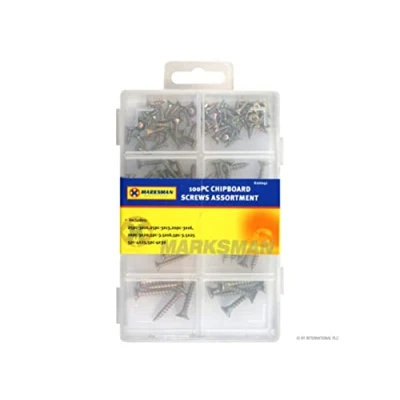 Image of 190Pc Chipboard Screws Assortment