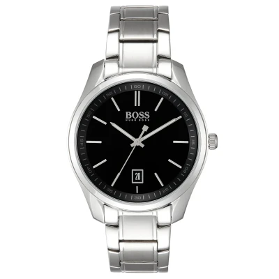 Image of BOSS Circuit Watch silvercoloured, Men&#039;s, Size: One Size, Silver coloured