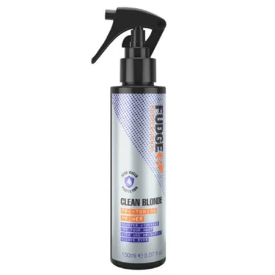 Image of Fudge Professional Clean Blonde Pre Toning Primer, Prep, Birghter, Lighter Results, 150 ml