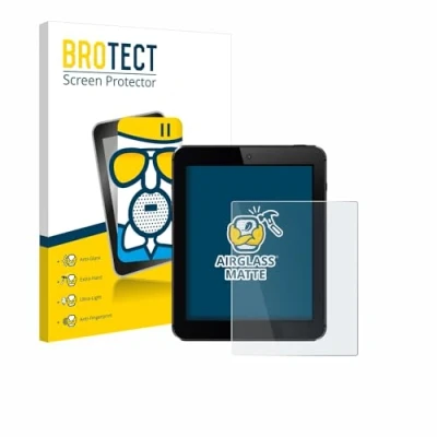 Image of brotect 7&quot; Anti Glare Glass Screen Protector Matte for Tablets with 7.0 inch (17.8 cm) [154.8 mm x 87 mm, 16:9] Scratch 9H Protection Film