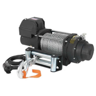 Image of Sealey Premier Recovery Winch 8180kg (18000lb)Line Pull 12V Industrial