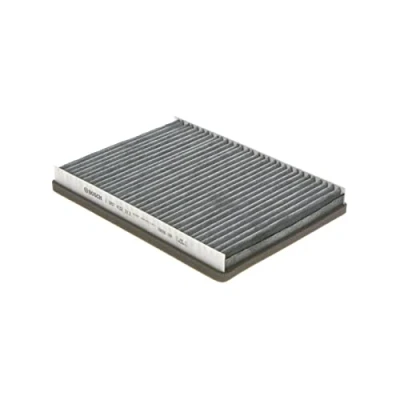 Image of 3A0091800 Pollen Filter BOSCH 1 987 432 313 Activated Carbon 268mm 191mm 30mm VOLKSWAGEN: Passat B3/B4 Saloon