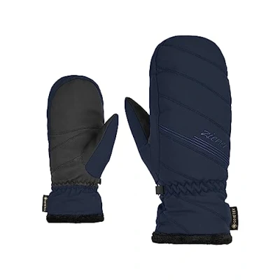 Image of Ziener Women&#039;s KASIANA Ski Mittens/Winter Sports Gore Tex, Hale Navy, 6