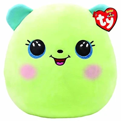Image of TY Toys Squish a Boo Bear Clover 31 CM, Green, TY39314