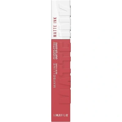 Image of Maybelline Superstay Matte Ink Longlasting Liquid Warm Pink Lipstick Up to 12 Hour Wear, Non Drying, 170 Initiator, 5 ml (Pack of 1)