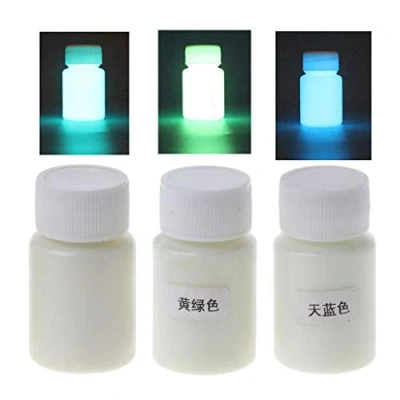 Image of Glow in The Dark Pigment Powder Luminous Mica Perfect for Epoxy Resin Liquid Colour DIY Jewelry Translucent