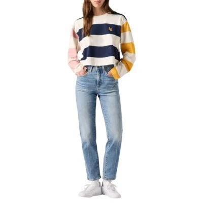 Image of Levi&#039;s Women&#039;s 724 High Straight Jeans, Choose to Rise, 26W x 32L