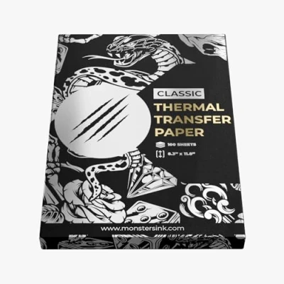 Image of 100 Sheets 8.3&quot; x 11.8&quot; Carbon Paper Stencil Thermal Transfer Tattoo
