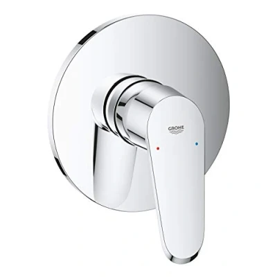 Image of GROHE Eurodisc Cosmopolitan Single Lever Shower Mixer Trim Set, Concealed Installation, Chrome, 24055002