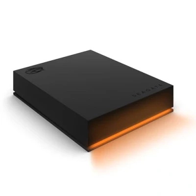 Image of Seagate FireCuda Gaming Hard Drive, 5 TB, External Drive HDD, USB 3/2, RGB LED lighting, 3 Years Rescue Services (STKL5000400)