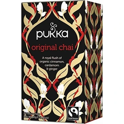 Image of (3 PACK) Pukka Herbs Original Chai Tea 20 sachet 3 PACK BUNDLE