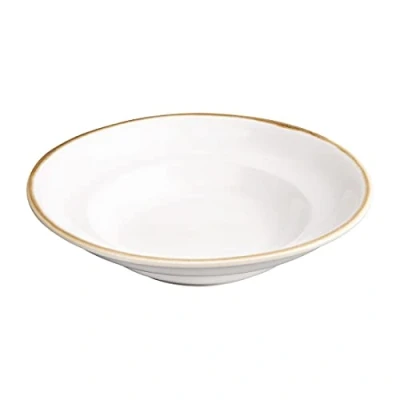 Image of Olympia Kiln Pasta Bowl Chalk 250mm 340ml (Pack of 4)