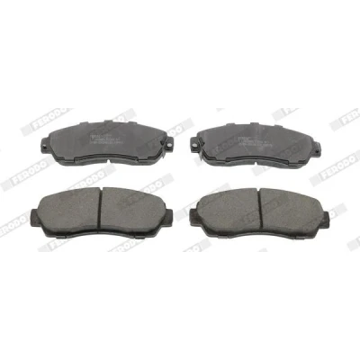 Image of 45022SHJ405, 45022SHJ415, 45022SHJA50 Brake pad set FERODO PREMIER FDB4161 with acoustic wear warning without accessories HONDA: CR V 3, 5