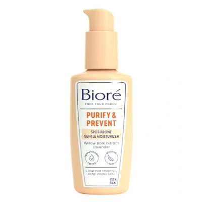 Image of Biore Purify &amp; Prevent Gentle Moisturiser 100ml