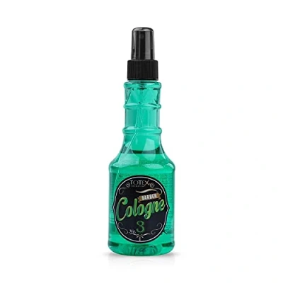 Image of Totex Barber Aftershave Men Fragrance Spray Cologne No3 Green 250 ml