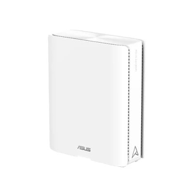 Image of ASUS ZenWiFi BQ16 Quad band WiFi 7 Mesh with Dual 5GHz bands, 25Gbps, 4000 sq.ft (1pk), 10G Ports, Security &amp; Parental Control Included, Smart Home Master SSIDs, 4G 5G Mobile Tethering, 1 Pack
