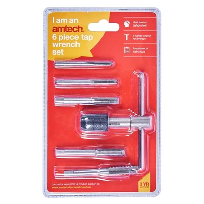Image of Amtech S1470 6 Piece tap Wrench Set
