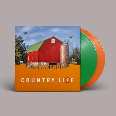 Image of The Bolshoi Country Life Sun Orange &amp; Grass Green vinyl Sealed 2024 UK 2 LP set BBQ2545LP