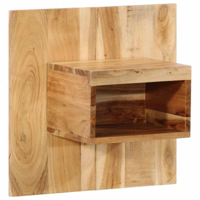 Image of vidaXL Bedside Cabinet 50x27x50 cm Solid Wood Acacia